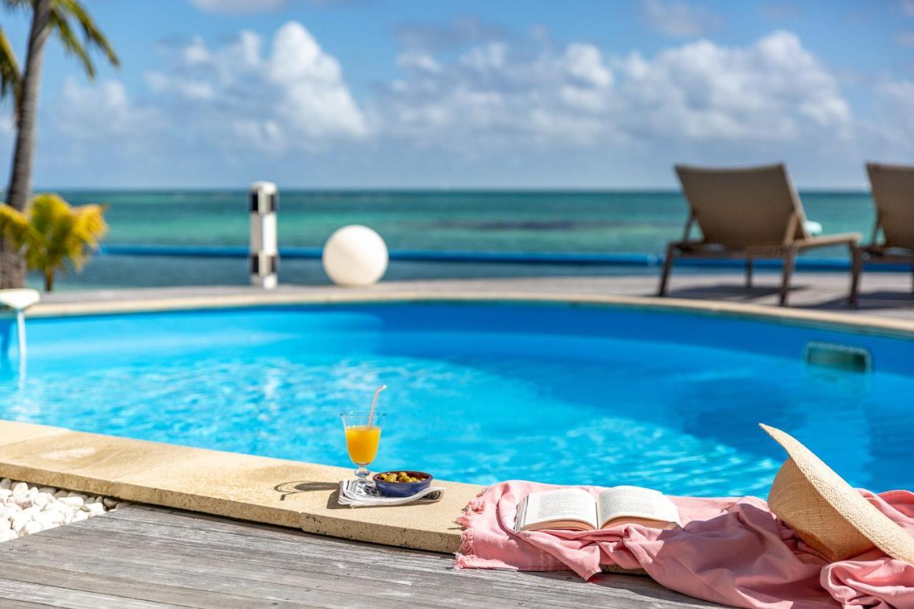 Villa Marine 5 Etoiles Sur La Plage Du Lagon A Deux Pas Du Golf Saint-Francois  Kültér fotó