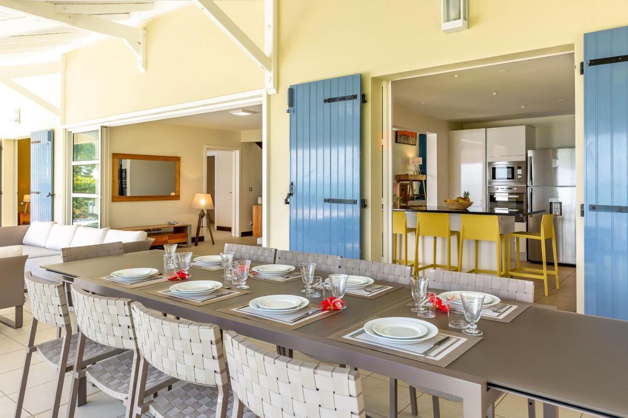 Villa Marine 5 Etoiles Sur La Plage Du Lagon A Deux Pas Du Golf Saint-Francois  Kültér fotó