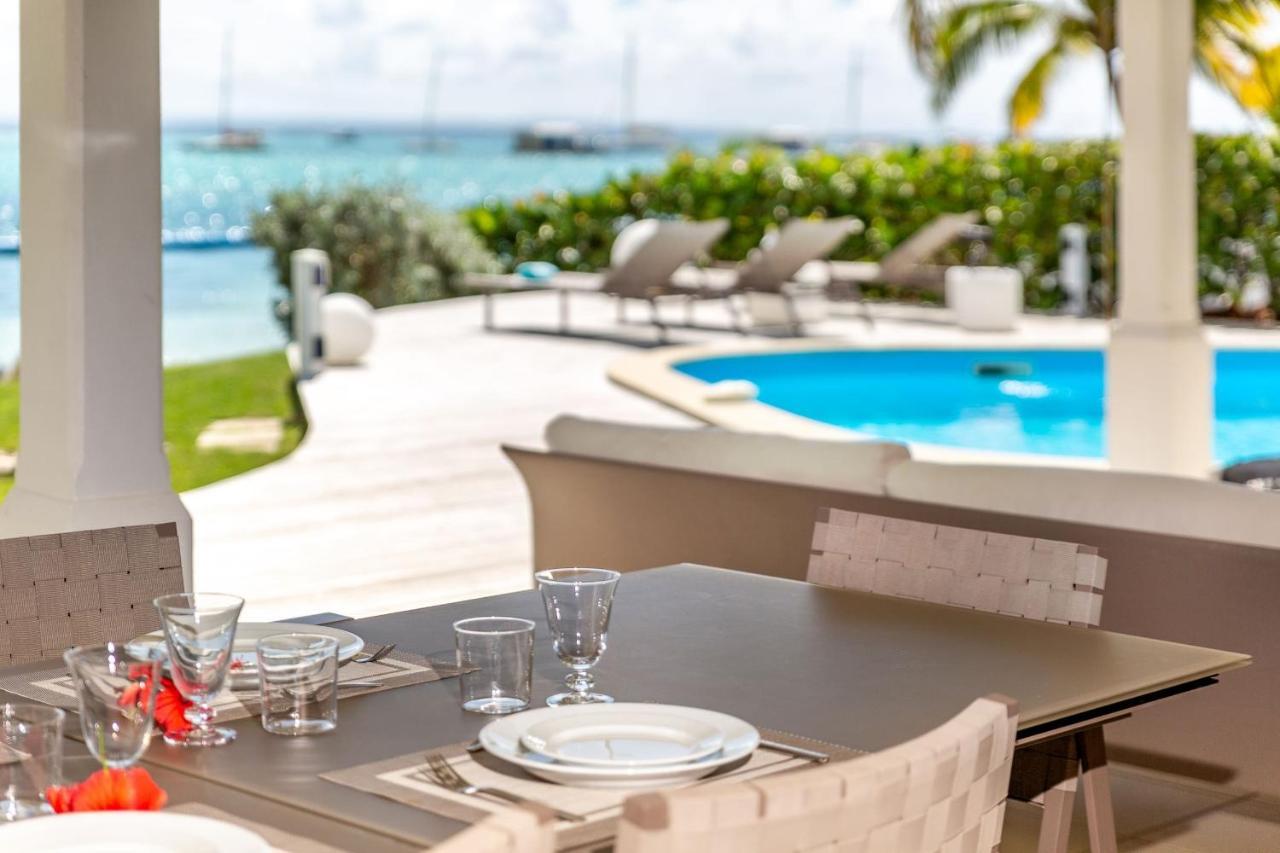 Villa Marine 5 Etoiles Sur La Plage Du Lagon A Deux Pas Du Golf Saint-Francois  Kültér fotó